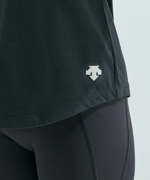 DESCENTE（デサント）の「【NERGY×DESCENTE】AERO STREAM Tシャツ（Tシャツ/カットソー・レディース・イエロー/ライトグレー/ブラック・M/L）」の17枚目の写真