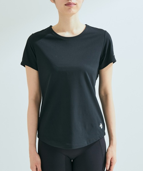 DESCENTE（デサント）の「【NERGY×DESCENTE】AERO STREAM Tシャツ（Tシャツ/カットソー・レディース・イエロー/ライトグレー/ブラック・M/L）」の18枚目の写真