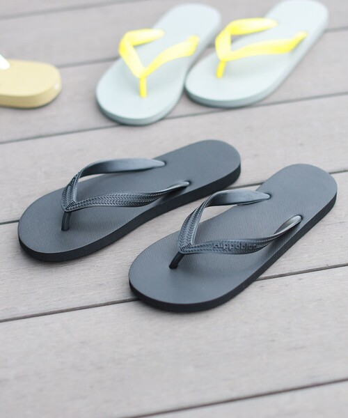 B:MING by BEAMS（ビーミングバイビームス）の「Hippobloo / ビーチサンダル 【MEN'S】（サンダル・メンズ・ブラック/ベージュ/グレー/ブラック系その他4/ブルー系その他/イエロー系その他5/ブラック系その他2・10.5inch/11inch）」の2枚目の写真