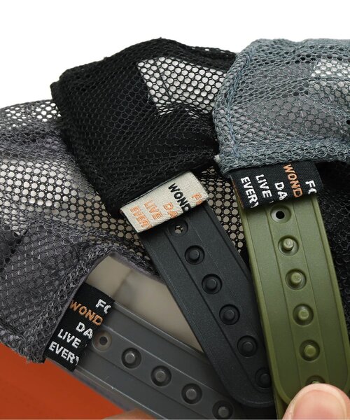 BREEZE（ブリーズ）の「/メッシュキャップ（キャップ・キッズ・カモフラージュ/ブラック/レインボー/サックスブルー/ベージュ/オレンジ・54/58/50）」の13枚目の写真