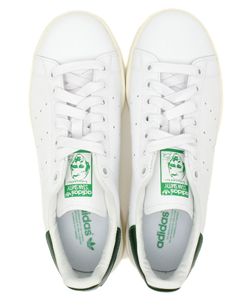 CIAOPANIC（チャオパニック）の「【adidas】STANSMITH（スニーカー・レディース・グリーン/レッド・24.5cm/22.5cm/23.5cm）」の4枚目の写真