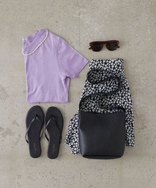 EFOLE（エフォル）の「Wide belt mini shoulder bag / ワイドベルト ミニショルダーバッグ（ショルダーバッグ・レディース・ブラック/ダークブラウン/グレイッシュベージュ・FREE）」の15枚目の写真