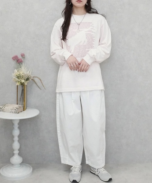 SELECT LEVERY(セレクトリベリー)の「カラーサーカスパンツ 股下58cm(チノパンツ・レディース・ブラック/カーキ/ホワイト/ベージュ/キャメル/ブラウン・X-LARGE/MEDIUM/LARGE/SMALL)」の17枚目の写真