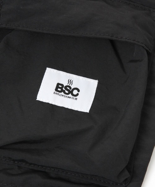 BAYFLOW(ベイフロー)の「【BAYFLOW SAUNA CLUB】パッカブル2WAYバッグ(ハンドバッグ・メンズ・ブラック/イエロー/ブルー・FREE)」の12枚目の写真