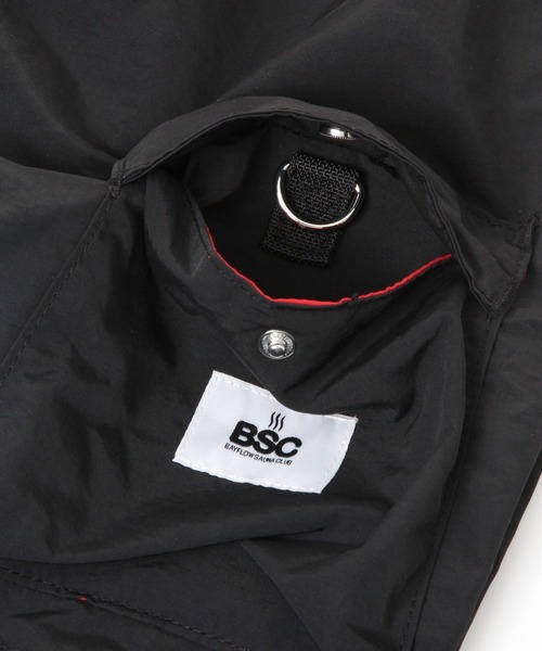 BAYFLOW(ベイフロー)の「【BAYFLOW SAUNA CLUB】パッカブル2WAYバッグ(ハンドバッグ・メンズ・ブラック/イエロー/ブルー・FREE)」の14枚目の写真