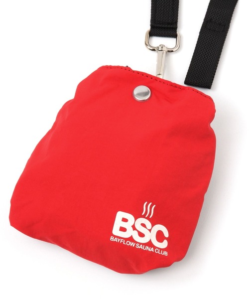 BAYFLOW(ベイフロー)の「【BAYFLOW SAUNA CLUB】パッカブル2WAYバッグ(ハンドバッグ・メンズ・ブラック/イエロー/ブルー・FREE)」の16枚目の写真