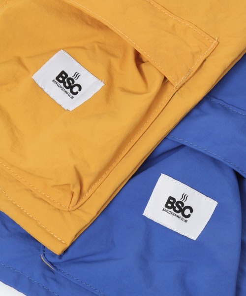 BAYFLOW(ベイフロー)の「【BAYFLOW SAUNA CLUB】パッカブル2WAYバッグ(ハンドバッグ・メンズ・ブラック/イエロー/ブルー・FREE)」の17枚目の写真