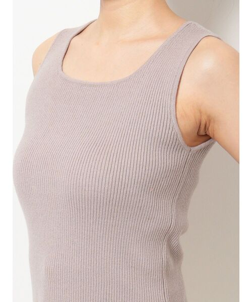 MERCURYDUO(マーキュリーデュオ)の「クロップドニットセット(ニット/セーター・レディース・ブラック/ベージュ/オフホワイト・FREE)」の8枚目の写真