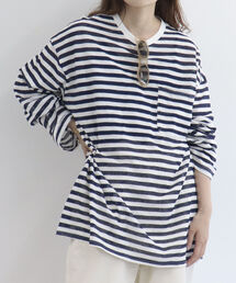 fredy repit | シアースラブボーダービッグT  【ユニセックス】(Tシャツ/カットソー)