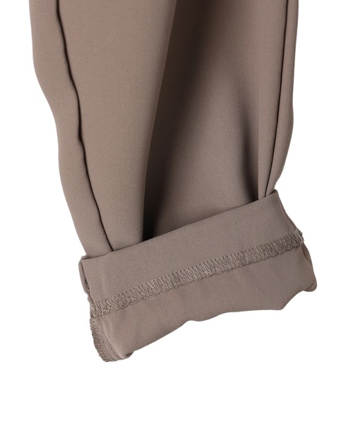 AMERICAN HOLIC（アメリカンホリック）の「サラックス イージーテーパードパンツ（その他パンツ・レディース・ブラック/ネイビー/モカ・S/M/L）」の12枚目の写真