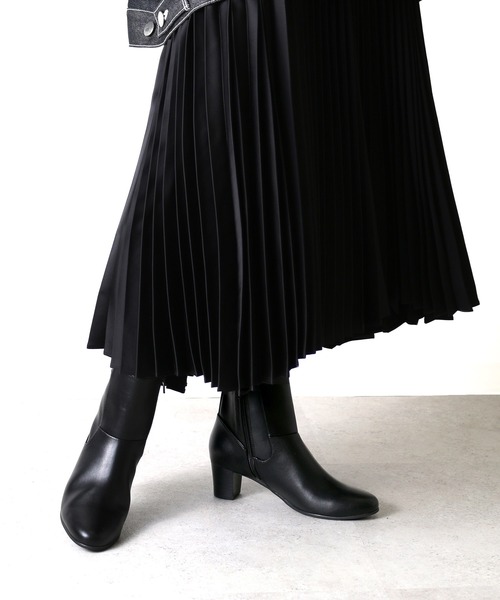 coca(ANDEX shoes product)(コカ)の「【新色追加】coca / マイクロフリース ストレッチ ショートブーツ 421010(ブーツ・レディース・ブラック・23.5cm/24cm/22.5cm/24.5cm/23cm/22cm)」の5枚目の写真