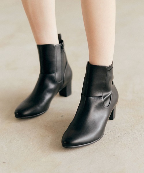 coca(ANDEX shoes product)(コカ)の「【新色追加】coca / マイクロフリース ストレッチ ショートブーツ 421010(ブーツ・レディース・ブラック・23.5cm/24cm/22.5cm/24.5cm/23cm/22cm)」の19枚目の写真