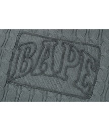 A BATHING APE（アベイシングエイプ）の「BAPE CABLE KNIT