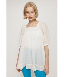 SLY | WRINKLED SHEER TUNIC リンクル シアー チュニック(シャツ/ブラウス)