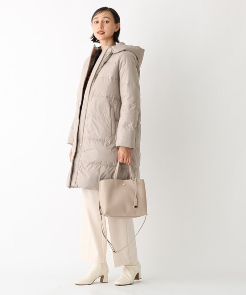 OPAQUE.CLIP（オペークドットクリップ）の「◆ミドルサイズトートバッグ【2WAY】（トートバッグ・レディース・ブラック/ベージュ/グレー/サックスブルー/シルバー/ベージュ系1/グレー系1/ブラック系1/シルバー系1・00）」の11枚目の写真