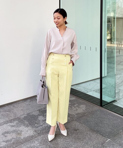 OPAQUE.CLIP（オペークドットクリップ）の「◆ミドルサイズトートバッグ【2WAY】（トートバッグ・レディース・ブラック/ベージュ/グレー/サックスブルー/シルバー/ベージュ系1/グレー系1/ブラック系1/シルバー系1・00）」の18枚目の写真