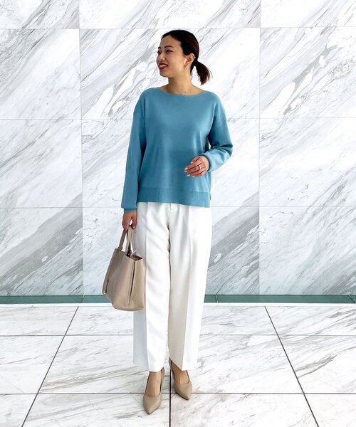 OPAQUE.CLIP（オペークドットクリップ）の「◆ミドルサイズトートバッグ【2WAY】（トートバッグ・レディース・ブラック/ベージュ/グレー/サックスブルー/シルバー/ベージュ系1/グレー系1/ブラック系1/シルバー系1・00）」の19枚目の写真