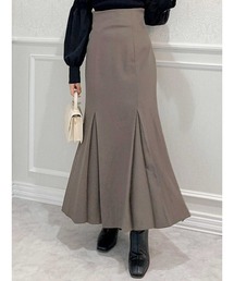 レースアップナロースカート