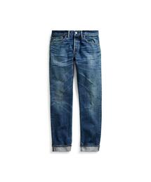 RRL スリムナロー 黒31インチ セルビッジ 31×32 DOUBLE RL RRL ブラックセルビッチスリムナローデニム