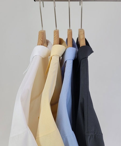 ASCLO（エジュクロ）の「ASCLO  Oxford Short Sleeve Shirt (4color)（シャツ/ブラウス・メンズ・ホワイト/スカイブルー/ブラック/ライトイエロー・FREE）」の19枚目の写真