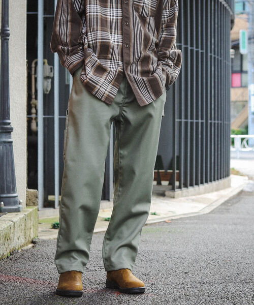 UNIVERSAL OVERALL（ユニバーサルオーバーオール）の「UNIVERSAL OVERALL × BEAMS / 別注 ペインターパンツ 22FW（その他パンツ・メンズ・ベージュ/ネイビー/オリーブ・SMALL/MEDIUM/LARGE/X-LARGE）」の5枚目の写真