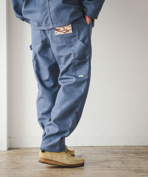 UNIVERSAL OVERALL（ユニバーサルオーバーオール）の「UNIVERSAL OVERALL × BEAMS / 別注 ペインターパンツ 22FW（その他パンツ・メンズ・ベージュ/ネイビー/オリーブ・SMALL/MEDIUM/LARGE/X-LARGE）」の12枚目の写真