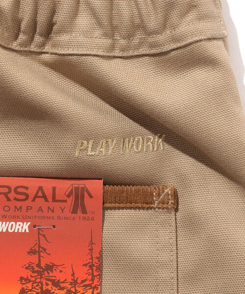 UNIVERSAL OVERALL（ユニバーサルオーバーオール）の「UNIVERSAL OVERALL × BEAMS / 別注 ペインターパンツ 22FW（その他パンツ・メンズ・ベージュ/ネイビー/オリーブ・SMALL/MEDIUM/LARGE/X-LARGE）」の15枚目の写真