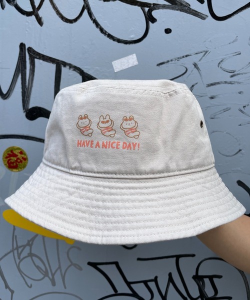 CIAOPANIC（チャオパニック）の「【きっこうちゃん×CIAOPANIC】コラボハット（ハット・メンズ・カーキ/ネイビー/ホワイト・FREE）」の15枚目の写真