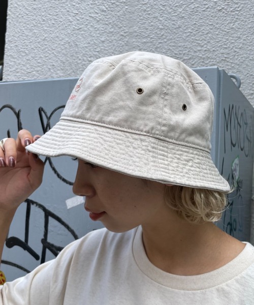 CIAOPANIC（チャオパニック）の「【きっこうちゃん×CIAOPANIC】コラボハット（ハット・メンズ・カーキ/ネイビー/ホワイト・FREE）」の13枚目の写真