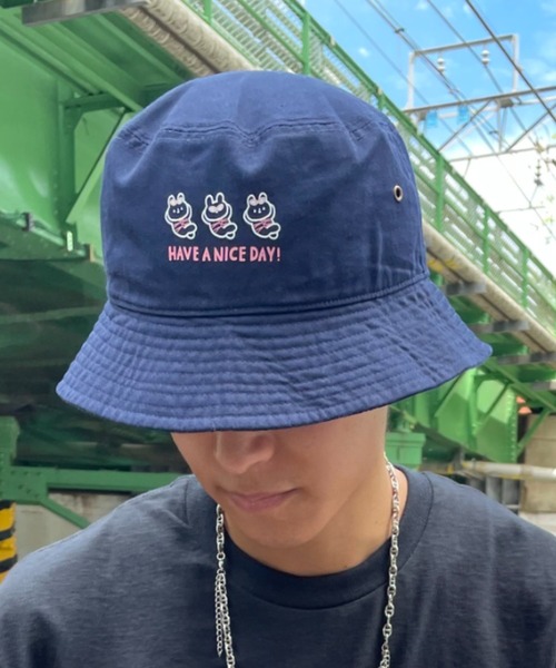 CIAOPANIC（チャオパニック）の「【きっこうちゃん×CIAOPANIC】コラボハット（ハット・メンズ・カーキ/ネイビー/ホワイト・FREE）」の21枚目の写真