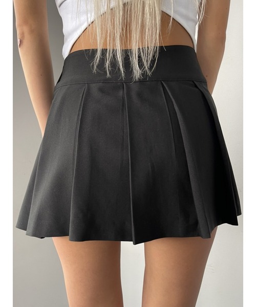 EGOIST(エゴイスト)の「ダークカラープリーツスカート(スカート・レディース・ブラック/ダークグレー/マルチ・S/M)」の16枚目の写真