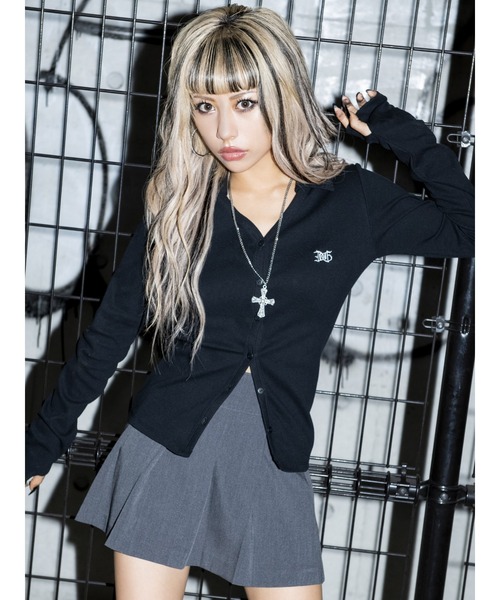 EGOIST(エゴイスト)の「ダークカラープリーツスカート(スカート・レディース・ブラック/ダークグレー/マルチ・S/M)」の14枚目の写真