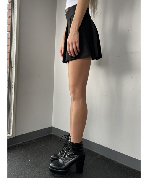 EGOIST(エゴイスト)の「ダークカラープリーツスカート(スカート・レディース・ブラック/ダークグレー/マルチ・S/M)」の19枚目の写真