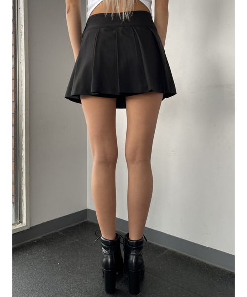 EGOIST(エゴイスト)の「ダークカラープリーツスカート(スカート・レディース・ブラック/ダークグレー/マルチ・S/M)」の12枚目の写真