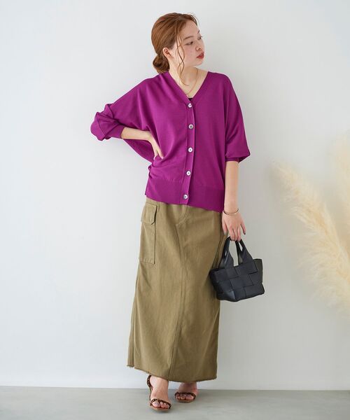 le.coeur blanc（ルクールブラン）の「メッシュ×ボア2WAYトート（トートバッグ・レディース・グレイッシュベージュ/ブラック・FREE）」の12枚目の写真