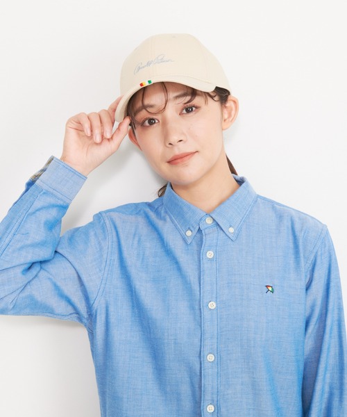 Arnold Palmer（アーノルドパーマー）の「APクラシック シェア キャップ（キャップ・レディース・ネイビー/アイボリー/ライトブルー/インディゴブルー/ベージュ/ブラック・F）」の2枚目の写真