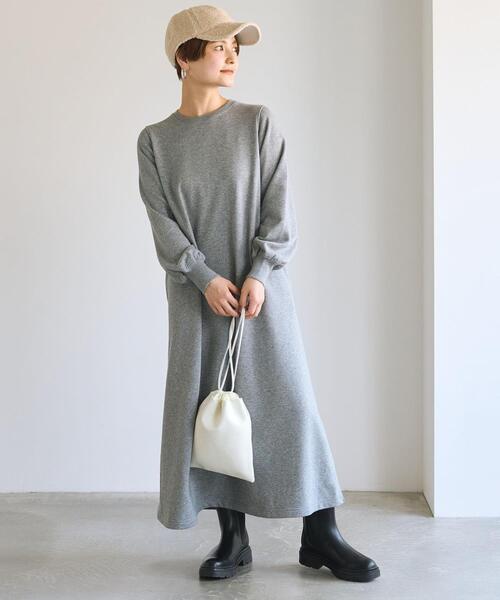 セール Web限定 Short H148 155 裏毛 フレアワンピース ワンピース Green Label Relaxing グリーンレーベルリラクシング のファッション通販 Zozotown