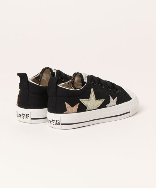 CONVERSE(コンバース)の「《CONVERSE》CHILD ALLSTAR N GLITTERSTAR SLIP OX(スニーカー・キッズ・ホワイト/ブラック・20.0cm/17.0cm/15.0cm/21.0cm/22.0cm/18.0cm/16.0cm/19.0cm)」の4枚目の写真