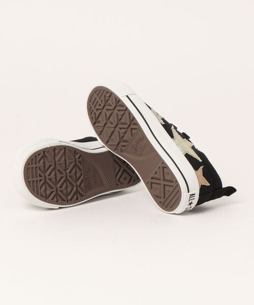 CONVERSE(コンバース)の「《CONVERSE》CHILD ALLSTAR N GLITTERSTAR SLIP OX(スニーカー・キッズ・ホワイト/ブラック・20.0cm/17.0cm/15.0cm/21.0cm/22.0cm/18.0cm/16.0cm/19.0cm)」の3枚目の写真