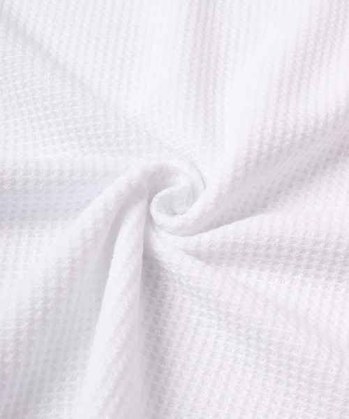 JEMORGAN(ジェーイーモーガン)の「JEMORGAN ワッフル/フライス 長袖 ヘンリーネック ロンT(パック入)(Tシャツ/カットソー・メンズ・ナチュラル/カーキ/ネイビー/ブラック/ホワイト/杢グレー/チャコール/ホワイト系/グレー系2/ブラック系/グレー系1・XL/M/S/L)」の14枚目の写真