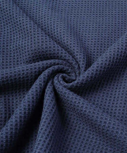 JEMORGAN(ジェーイーモーガン)の「JEMORGAN ワッフル/フライス 長袖 ヘンリーネック ロンT(パック入)(Tシャツ/カットソー・メンズ・ナチュラル/カーキ/ネイビー/ブラック/ホワイト/杢グレー/チャコール/ホワイト系/グレー系2/ブラック系/グレー系1・XL/M/S/L)」の19枚目の写真