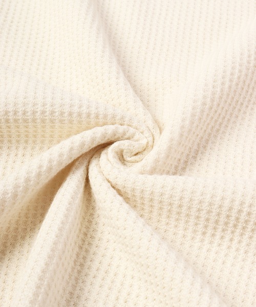 JEMORGAN(ジェーイーモーガン)の「JEMORGAN ワッフル/フライス 長袖 ヘンリーネック ロンT(パック入)(Tシャツ/カットソー・メンズ・ナチュラル/カーキ/ネイビー/ブラック/ホワイト/杢グレー/チャコール/ホワイト系/グレー系2/ブラック系/グレー系1・XL/M/S/L)」の17枚目の写真