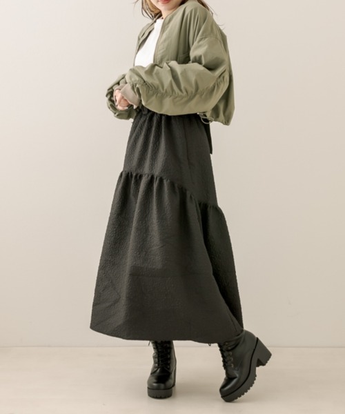 OLIVE des OLIVE（オリーブデオリーブ）の「タンク底レースアップブーツ（ブーツ・レディース・ブラック/ダークブラウン・SMALL/MEDIUM/LARGE）」の20枚目の写真