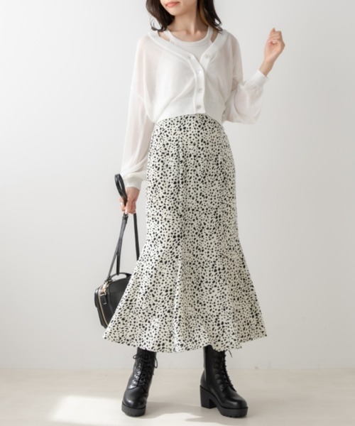 OLIVE des OLIVE（オリーブデオリーブ）の「タンク底レースアップブーツ（ブーツ・レディース・ブラック/ダークブラウン・SMALL/MEDIUM/LARGE）」の15枚目の写真