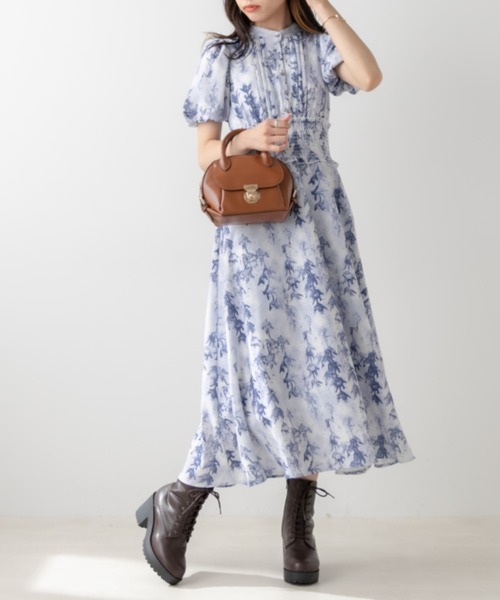 OLIVE des OLIVE（オリーブデオリーブ）の「タンク底レースアップブーツ（ブーツ・レディース・ブラック/ダークブラウン・SMALL/MEDIUM/LARGE）」の21枚目の写真