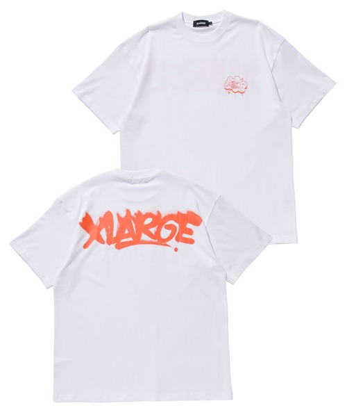 XLARGE(エクストララージ)の「XLARGE×LIXTICK GRAFFITI S/S TEE(Tシャツ/カットソー・メンズ・ホワイト/ブラック/アッシュ・SMALL/MEDIUM/LARGE/X-LARGE)」の7枚目の写真