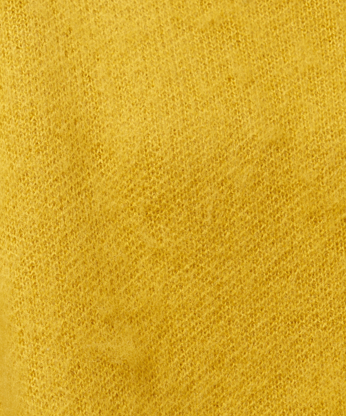 NOMINE（ノミネ）の「モヘアライクスクエアニット（ニット/セーター・レディース・イエロー/グリーン/キャメル/ダークネイビー・フリー）」の12枚目の写真