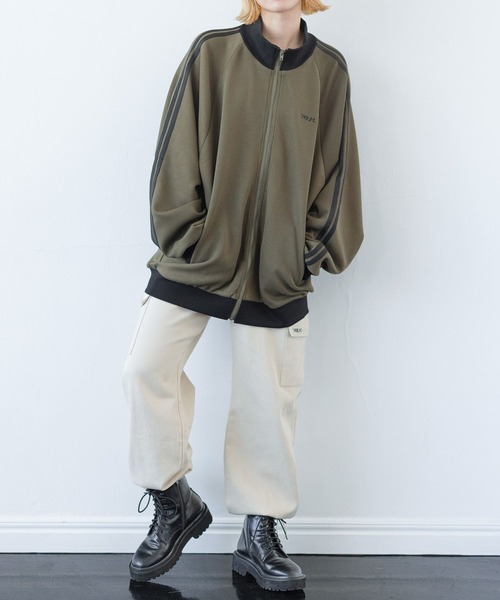 PBLIM（ページボーイリム）の「PAGEBOYLIM/ワークカーゴパンツ（カーゴパンツ・レディース・ブラック/カーキ/アイボリー/ボルドー・FREE）」の22枚目の写真