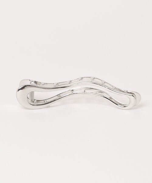 Aunt Marie's（アントマリーズ）の「ニュアンスオーバルヘアクリップ（バレッタ/ヘアクリップ・レディース・シルバー/ゴールド・FREE）」の6枚目の写真