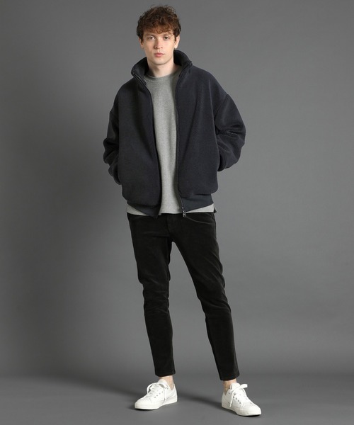 LANVIN en Bleu（ランバンオンブルー）の「Wジップ スタンドボア